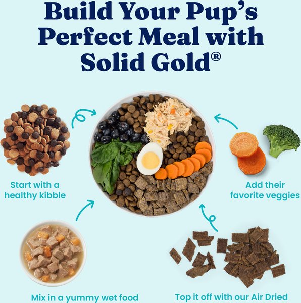 Solid Gold Mighty Mini Grain-Free Turkey & Hearty Vegetable Dry Dog Food