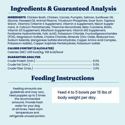 Show full view: Solid Gold Skin & Coat Support Chicken & Salmon Wet Dog Food, 3.5-oz cup, case of 6 slide 10 of 11