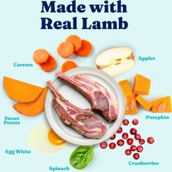 Solid Gold Mighty Mini Lamb, Sweet Potato & Cranberry Toy & Small Breed Recipe Grain-Free Dog Food Tray, case of 12 slide 2 of 9