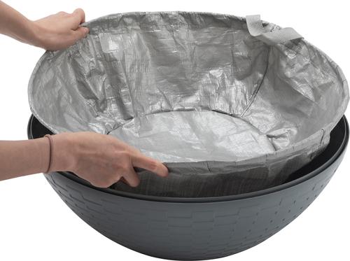 Show full view: Coziwow Smart Odor Removal System & Trap Mat Cat Litter Box, Grey slide 7 of 10