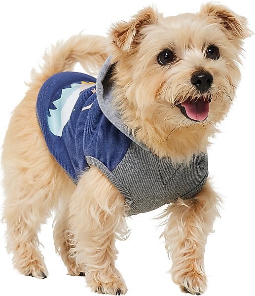 Show full view: Frisco Starry Night Dog & Cat Hoodie, Small slide 3 of 11