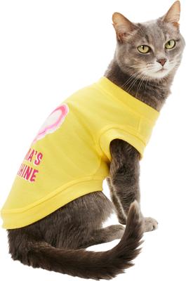 Show full view: Frisco Mama's Sunshine Dog & Cat T-Shirt, Sunshine, X-Small slide 3 of 9