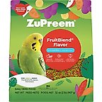 ZuPreem FruitBlend Flavor with Natural Fruit Flavors Daily Small Bird Food, 2-lb bag