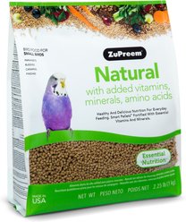 ZuPreem Natural Daily Small Bird Food, 2.25-lb bag