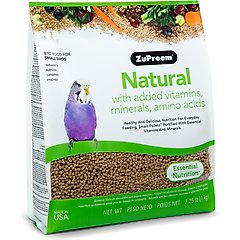 ZuPreem Natural Daily Small Bird Food, 2.25-lb bag