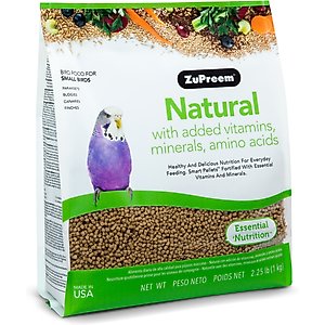 ZuPreem Natural Daily Small Bird Food, 2.25-lb bag
