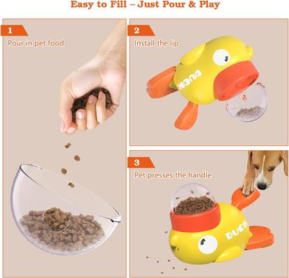 Show full view: Cozypal Dog Slow Feeder Puzzle Dog & Cat Toy, Orange slide 6 of 12