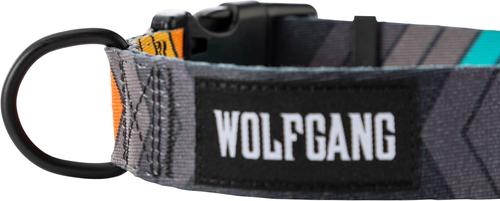 Show full view: Wolfgang Heavy Duty ChevTech Adjustable Wide Venture Dog Collar with Quick Release, Large: 18 to 26-in neck, 1.25-in wide slide 5 of 6
