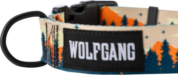 Wolfgang Heavy Duty ChevTech Adjustable Wide Venture Dog Collar with Quick Release