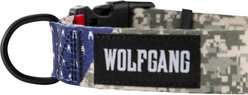Wolfgang Heavy Duty DigitalDog Adjustable Wide Venture Dog Collar with Quick Release, Large: 18 to 26-in neck, 1.25-in wide slide 2 of 5
