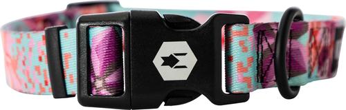 Show full view: Wolfgang Heavy Duty DigiFloral Adjustable Dog Collar with Quick Release, Medium: 12 to 18-in neck, 1-in wide slide 5 of 6