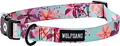 Wolfgang Heavy Duty DigiFloral Adjustable Dog Collar with Quick Release, Large: 18 to 26-in neck, 1-in wide
