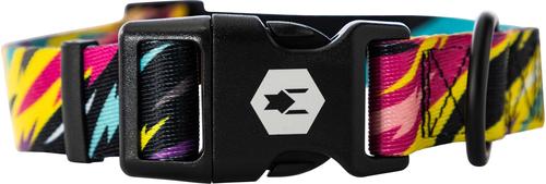 Show full view: Wolfgang Heavy Duty FuzzyTails Adjustable Dog Collar with Quick Release, Medium: 12 to 18-in neck, 1-in wide slide 5 of 6