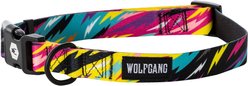 Wolfgang Heavy Duty FuzzyTails Adjustable Dog Collar with Quick Release, Small: 8 to 12-in neck, 5/8-in wide slide 1 of 6