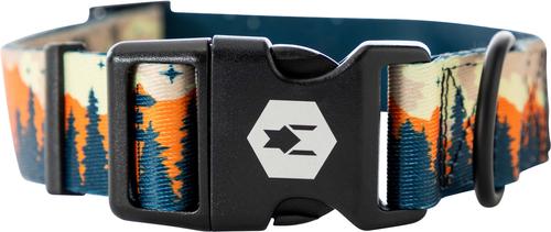 Show full view: Wolfgang Heavy Duty Overland Adjustable Wide Venture Dog Collar with Quick Release, Medium: 12 to 18-in neck, 1.25-in wide slide 5 of 6