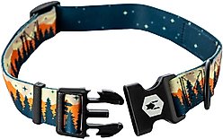Wolfgang Heavy Duty Overland Adjustable Wide Venture Dog Collar with Quick Release, Medium: 12 to 18-in neck, 1.25-in wide slide 2 of 5