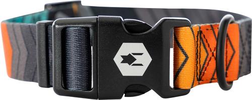 Show full view: Wolfgang Heavy Duty ChevTech Adjustable Wide Venture Dog Collar with Quick Release, Large: 18 to 26-in neck, 1.25-in wide slide 6 of 6