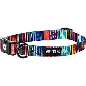 WOLFGANG Heavy Duty WildWolf Adjustable Dog Collar with