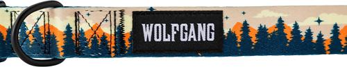 Show full view: Wolfgang Heavy Duty Overland Adjustable Wide Venture Dog Collar with Quick Release, Medium: 12 to 18-in neck, 1.25-in wide slide 2 of 6