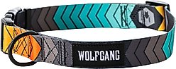 Wolfgang Heavy Duty ChevTech Adjustable Wide Venture Dog Collar with Quick Release, Large: 18 to 26-in neck, 1.25-in wide slide 1 of 5