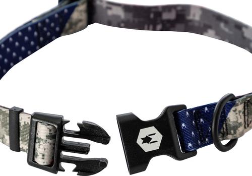 Show full view: Wolfgang Heavy Duty DigitalDog Adjustable Dog Collar with Quick Release, Large: 18 to 26-in neck, 1-in wide slide 4 of 7