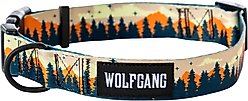 Wolfgang Heavy Duty Overland Adjustable Wide Venture Dog Collar with Quick Release, Medium: 12 to 18-in neck, 1.25-in wide