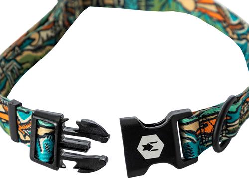 Show full view: Wolfgang Heavy Duty WildWolf Adjustable Dog Collar with Quick Release, Small: 8 to 12-in neck, 5/8-in wide slide 4 of 8