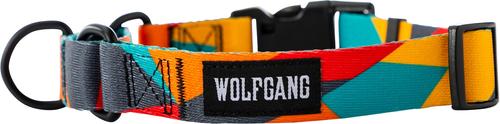 Show full view: Wolfgang Heavy Duty ShatterShapes Martingale Dog Collar with Quick Release, Medium: 12 to 18-in neck, 1-in wide slide 2 of 7
