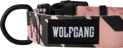 Show full view: Wolfgang Heavy Duty HoundsPink Adjustable Dog Collar with Quick Release, Large: 18 to 26-in neck, 1-in wide slide 5 of 7