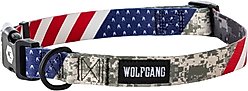 Wolfgang Heavy Duty DigitalDog Adjustable Dog Collar with Quick Release, Medium: 12 to 18-in neck, 1-in wide