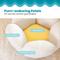 Show in main carousel: Catstages Indoor Purrfect Petals Washable Flower Shaped Round Bolster Plush Cat Bed, White slide 4 of 11