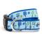 Show in main carousel: The Worthy Dog Pickleball Dog Collar, Blue, Large: 14 to 20-in neck, 1-in wide slide 1 of 4