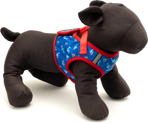 Show full view: The Worthy Dog Chomp Sidekick Dog Harness, Blue, Large: 21 to 24-in chest slide 3 of 3