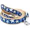 Show in main carousel: The Worthy Dog Starfish Dog Leash, Blue, Large: 5-ft long, 1-in wide slide 1 of 1