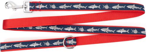Show full view: The Worthy Dog Jaws Dog Leash, Blue, Small: 5-ft long, 5/8-in wide slide 3 of 3