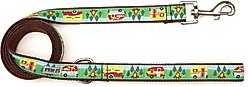 The Worthy Dog Happy Camper Dog Leash, Multicolored, Small: 5-ft long, 5/8-in wide slide 2 of 3