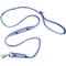 Show in main carousel: The Worthy Dog Gingham Whales Dog Leash, Blue, Large: 5-ft long, 1-in wide slide 3 of 4