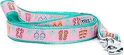 The Worthy Dog Flip Flops Dog Leash, Pink, Small: 5-ft long, 5/8-in wide