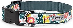 The Worthy Dog Spring Bouquet Dog Collar, Green, Small: 8 to 14-in neck, 5/8-in wide slide 2 of 5