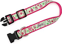 The Worthy Dog Pickleball Dog Collar, Pink, X-Large: 17 to 23-in neck, 1-in wide slide 2 of 4