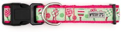 The Worthy Dog Pickleball Dog Collar, Pink, Medium: 11 to 17-in neck, 1-in wide slide 2 of 4