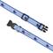 Show in main carousel: The Worthy Dog Gingham Whales Dog Collar, Blue, Small: 8 to 14-in neck, 5/8-in wide slide 4 of 6