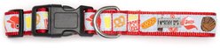 The Worthy Dog Home Run Dog Collar, Blue, Large: 14 to 20-in neck, 1-in wide slide 2 of 3