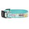 Show in main carousel: The Worthy Dog Life's a Beach Dog Collar, Mint Green, Medium: 11 to 17-in neck, 1-in wide slide 2 of 4