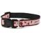 Show in main carousel: The Worthy Dog Ladybug Dog Collar, Pink, Small: 8 to 14-in neck, 5/8-in wide slide 4 of 4