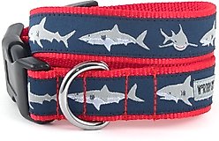The Worthy Dog Jaws Dog Collar, Blue, Large: 14 to 20-in neck, 1-in wide