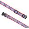 Show in main carousel: The Worthy Dog Daisies Dog Collar, Navy, Small: 8 to 14-in neck, 5/8-in wide slide 3 of 5