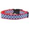 Show in main carousel: The Worthy Dog Daisies Dog Collar, Navy, Small: 8 to 14-in neck, 5/8-in wide slide 4 of 5