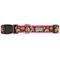 Show in main carousel: The Worthy Dog Floral Paisley Dog Collar, Black, Medium: 11 to 17-in neck, 1-in wide slide 2 of 4