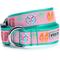 Show in main carousel: The Worthy Dog Flip Flops Dog Collar, Pink, Small: 8 to 14-in neck, 5/8-in wide slide 1 of 7